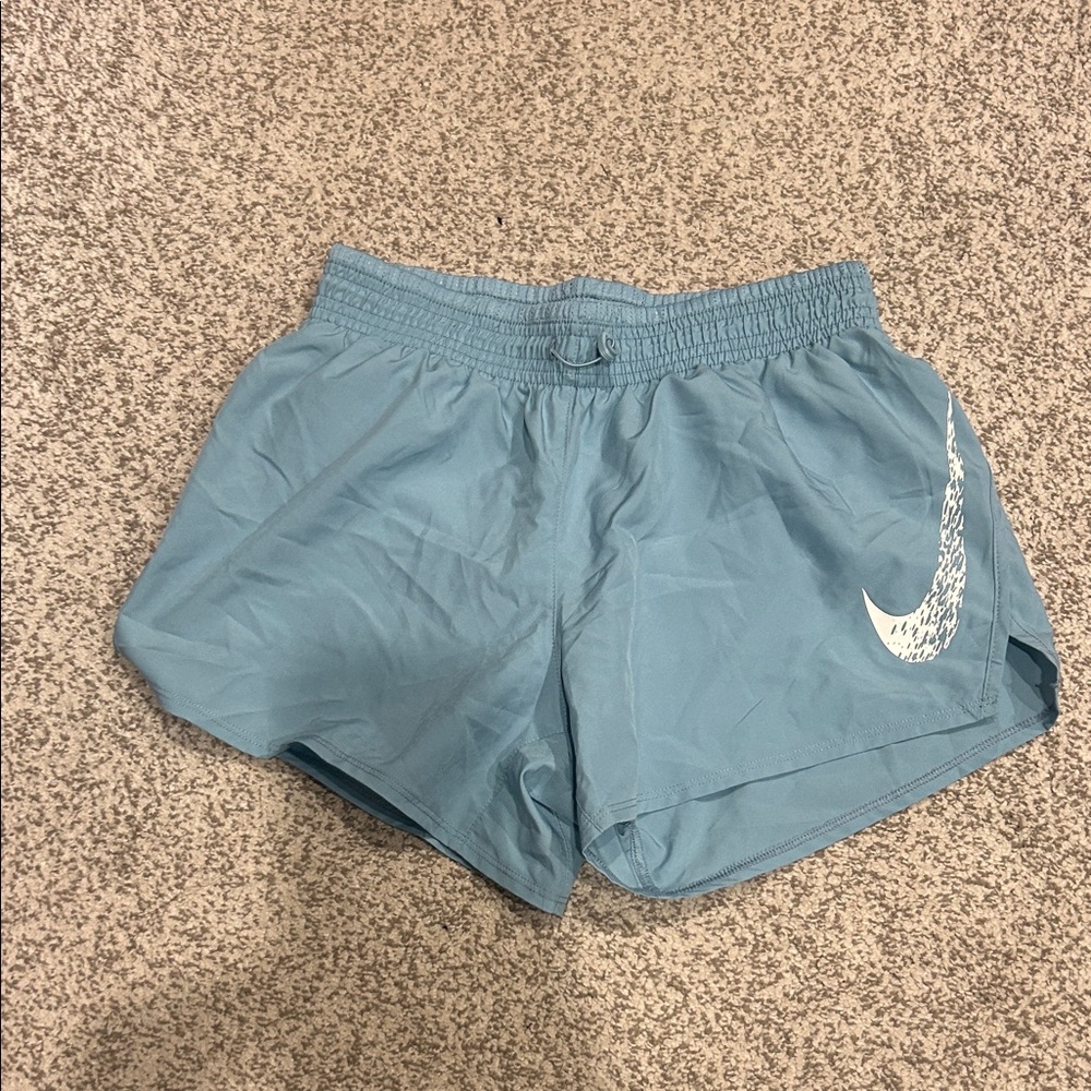 Nike Women's Athletic Shorts in Light Blue